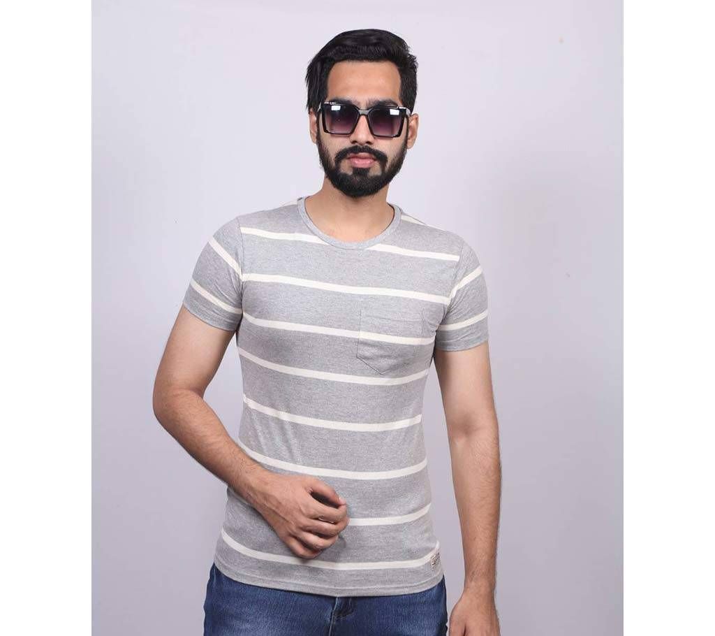 Gents half sleeve cotton t-shirt 