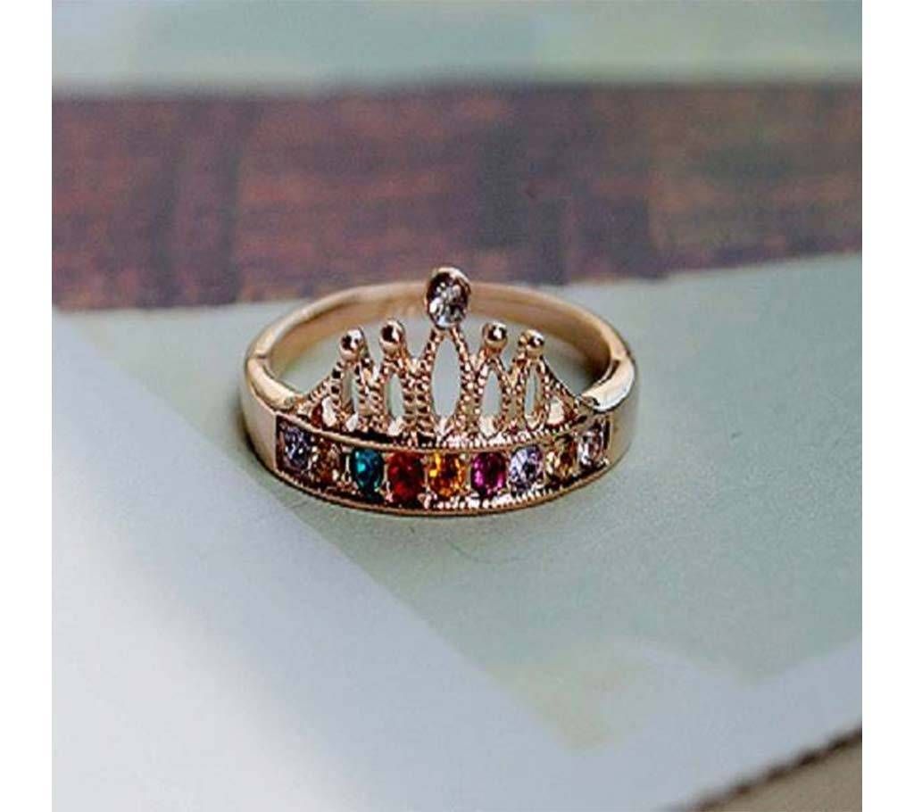 Crown Shaped Finger Ring