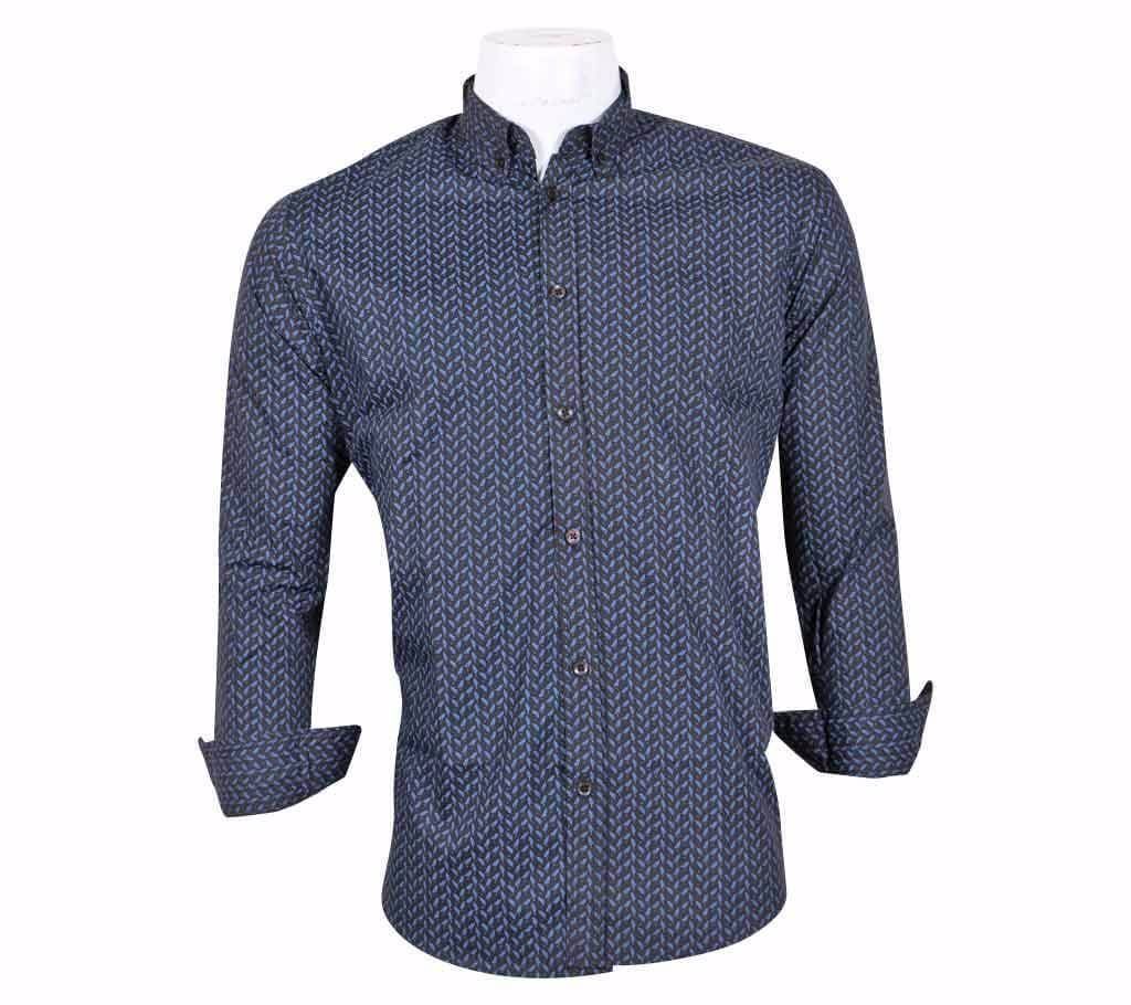 Men's Full Sleeve Casual Printed Shirt