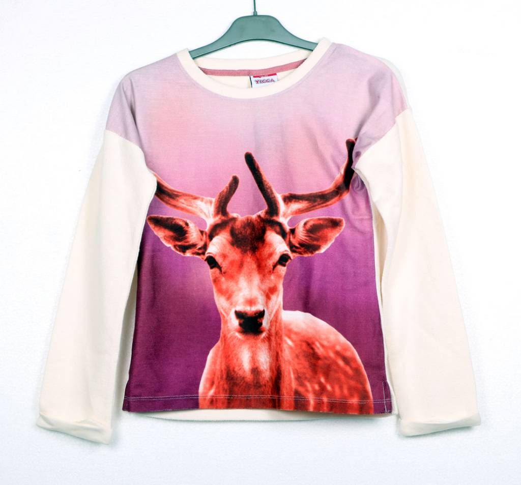 Ladies Long-Sleeve Round Neck T-Shirt