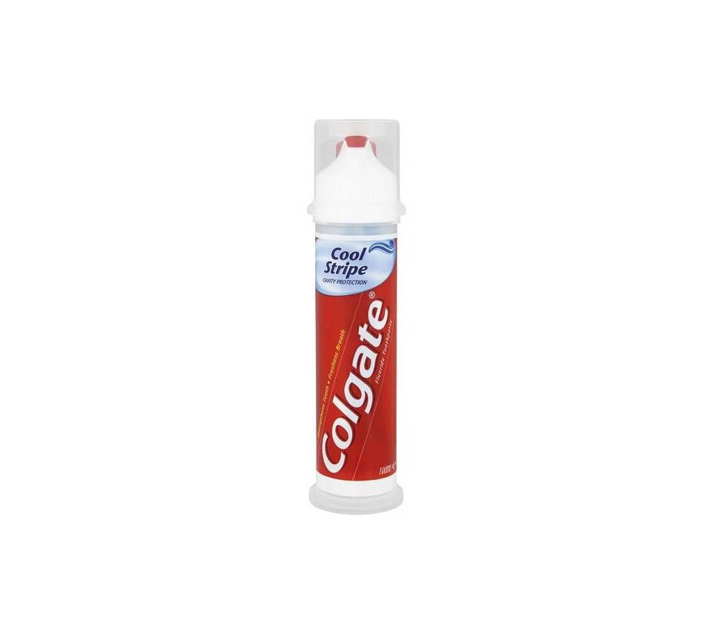 Colgate Toothpaste Pump Cool Stripe UK