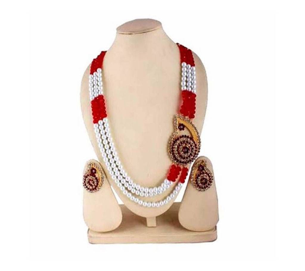 Pearl setting Necklace set