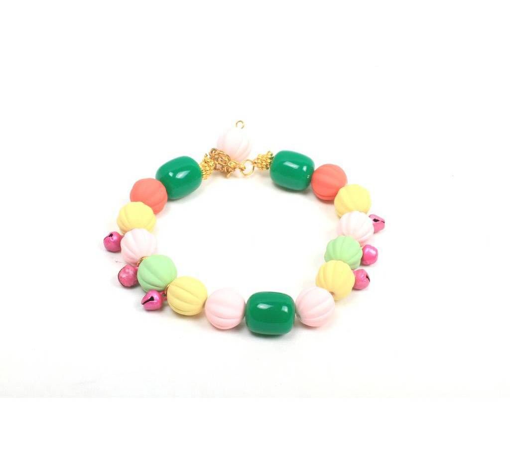 Glass beads and China Grip bracelet