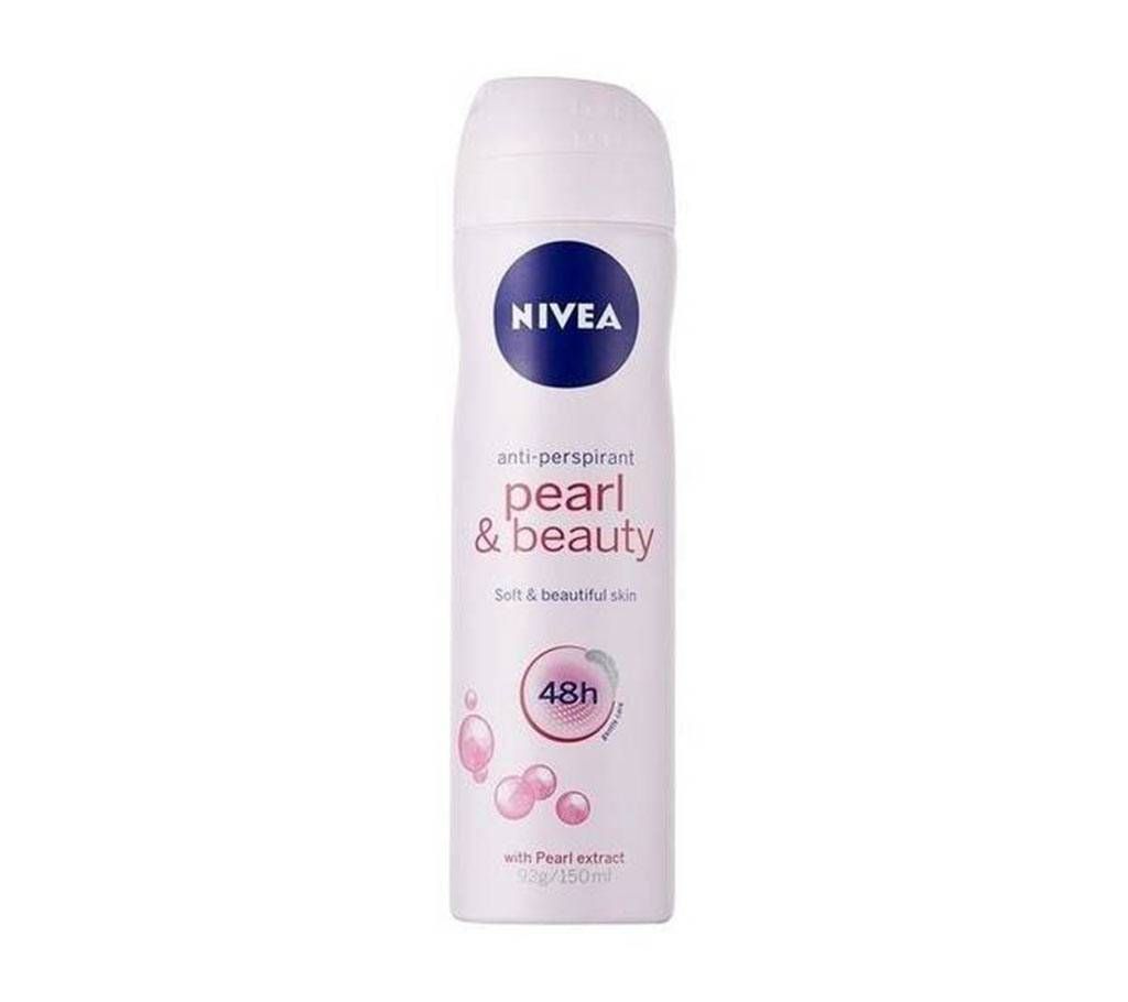 Nivea Body Spray Pearl & Beauty For Women - 150ml