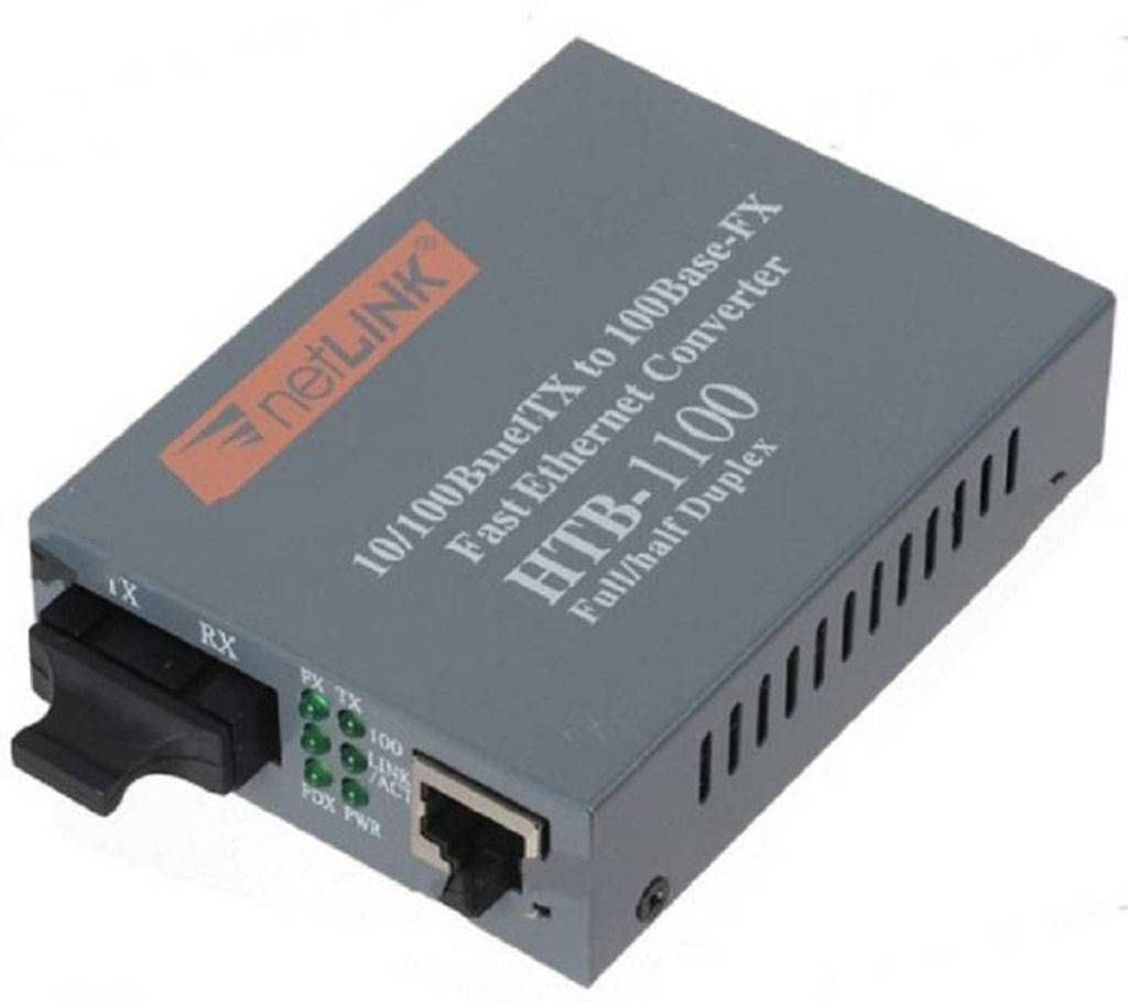 Network Fiber Optic Media Converter
