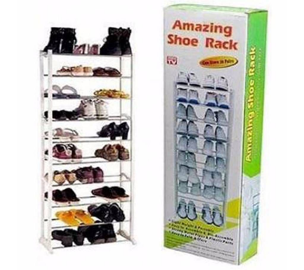 10 layer portable show rack