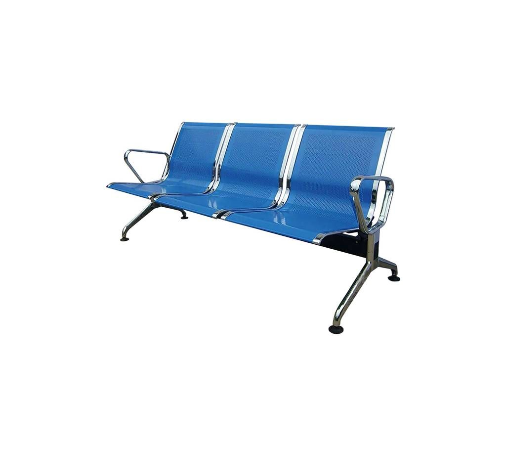 Waiting Sofa- Blue (3 Seater)