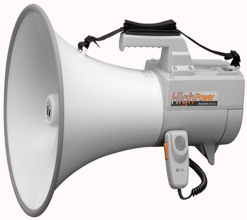TOA ER-520 Diaphragm Polyimide Film Hand Grip Megaphone