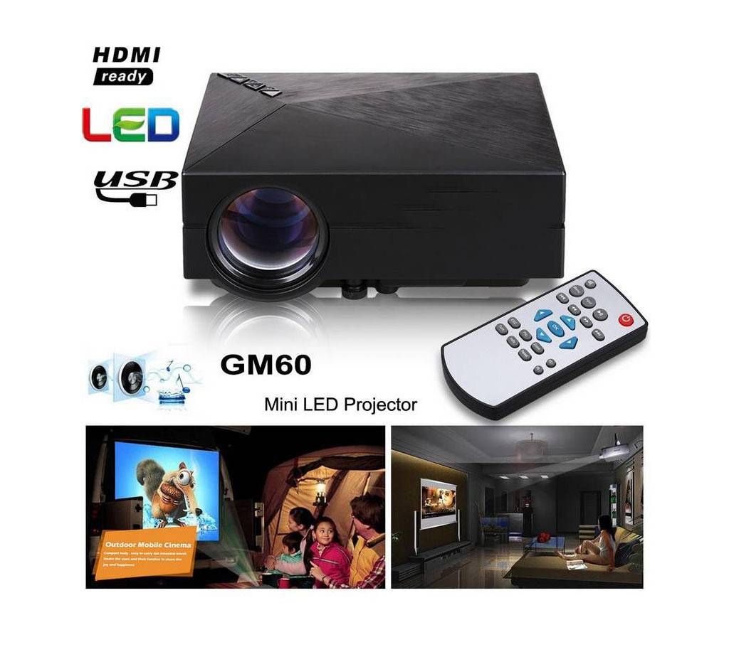 GM60 LED projector 