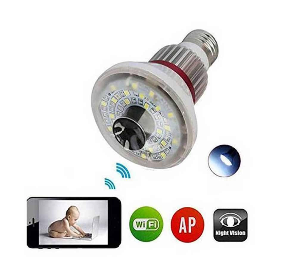 Wifi IP Bulb Full HD Night Spy Vision Camera