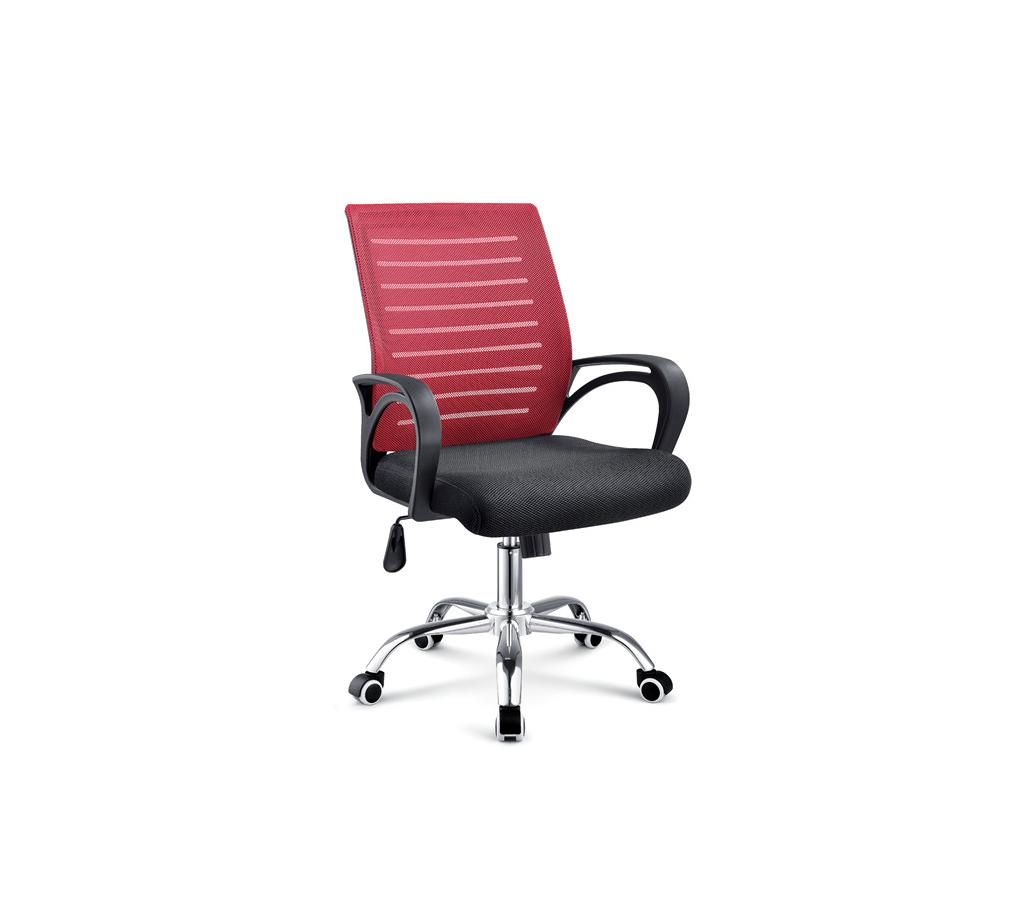 Swivel Chair SF-09-k Red Black