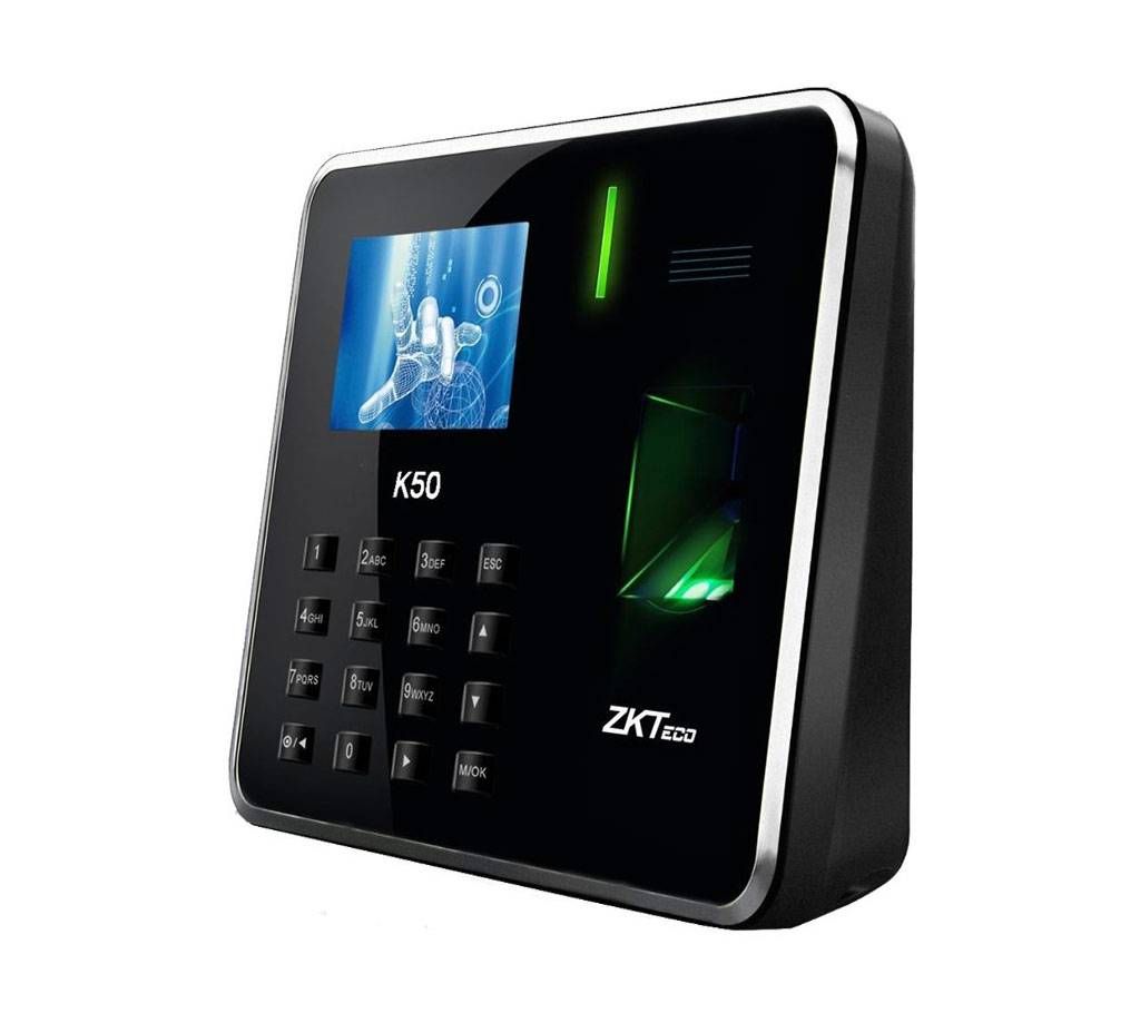 K50-Fingerprint Time Attendance Terminal with Adapter K50-A
