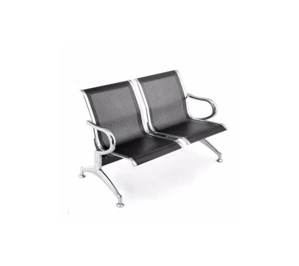 Waiting Sofa - Black (2 Seater)
