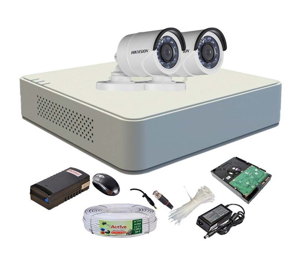 2nos HD CCTV Camera DVR hard disk  