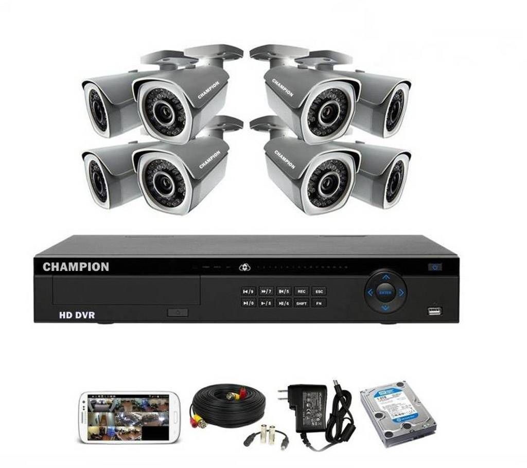 8 pcs HD Camera & Full Setup