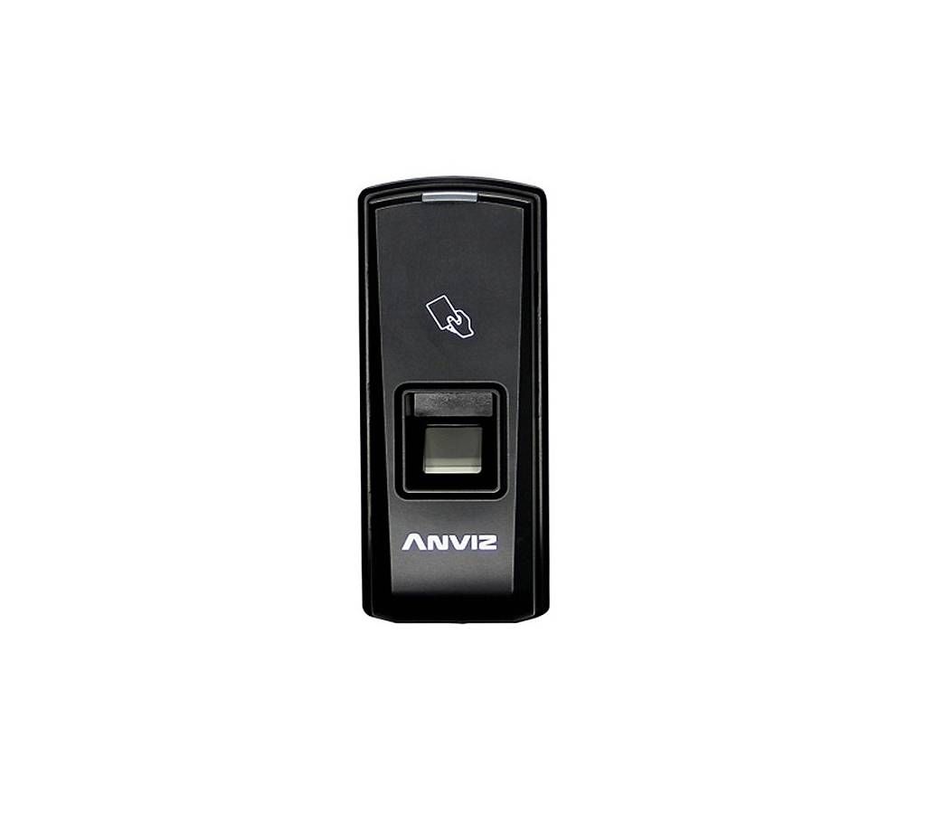 Anviz Global T5S Waterproof Dust proof Bio-metric Fingerprint Scanner - Best Access control System - Black