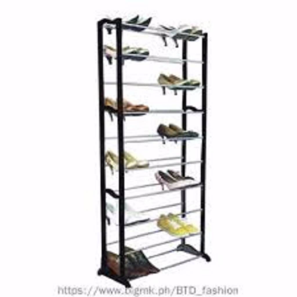 10 layers portable shoe rack