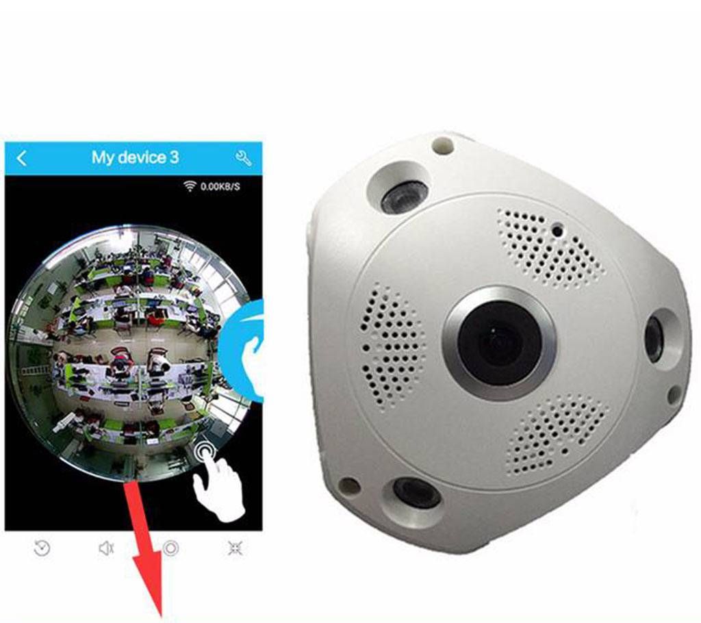 VR 360 WiFi Panaromic IP Camera