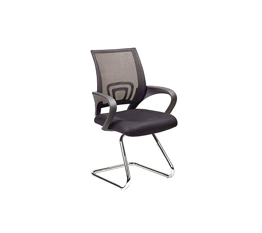 samiha furniture We-403-SS Fixed Chair - Black