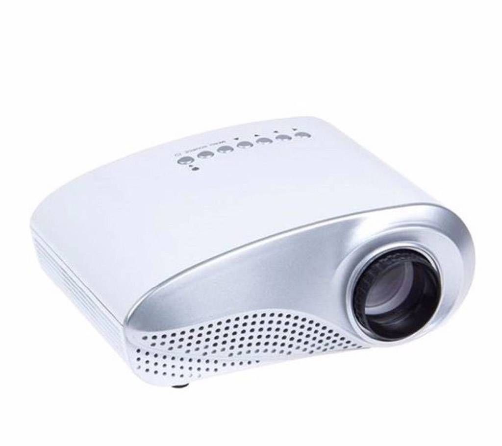 HD Mini LED Projector - White