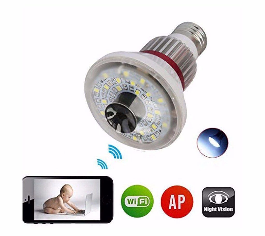 WIFI LED lighrt bulb IP Camera
