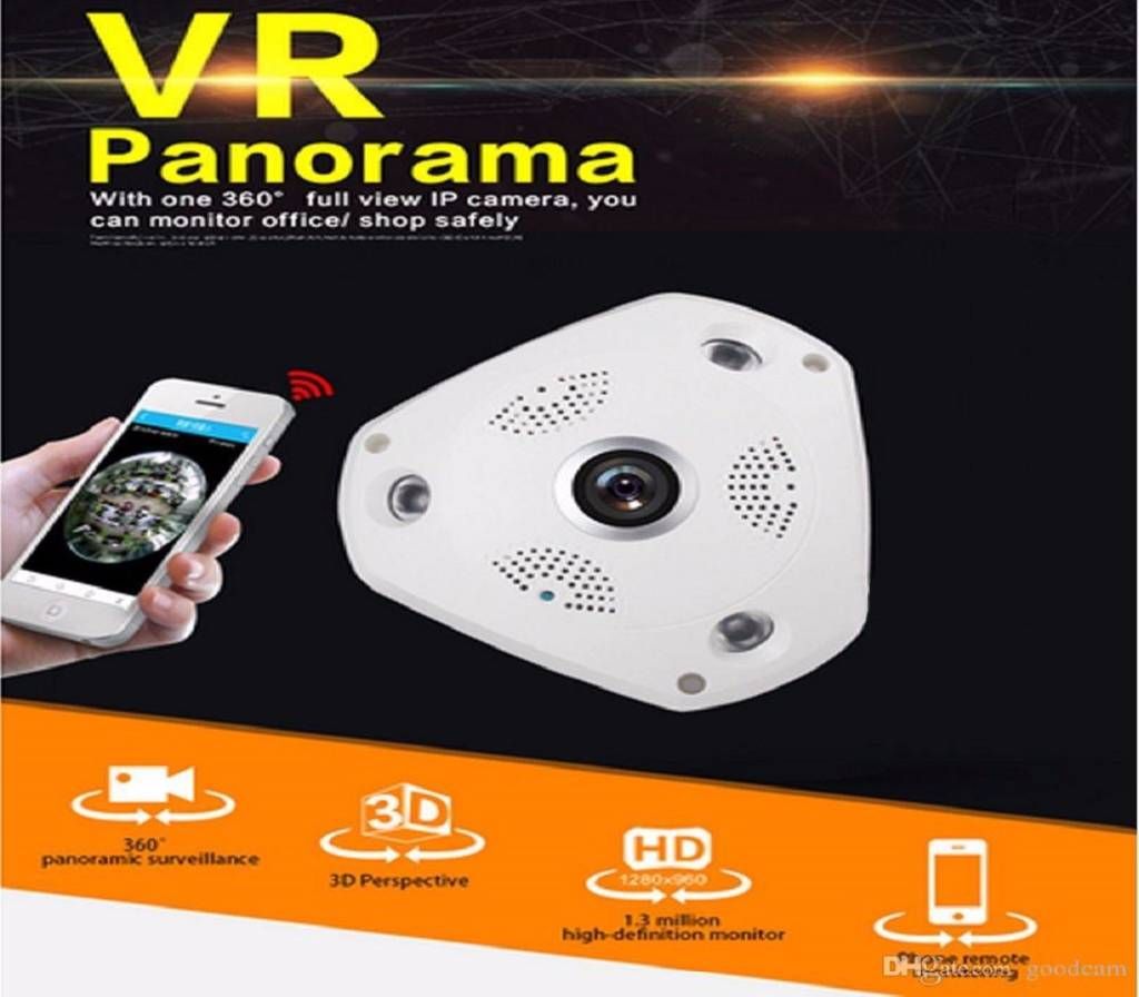 PANORAMIC 3D VR IP camera