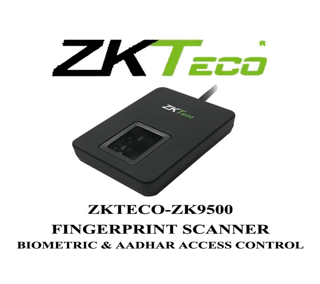 ZK9500 Fingerprint Scanner Biometric & Aadhar Access Control