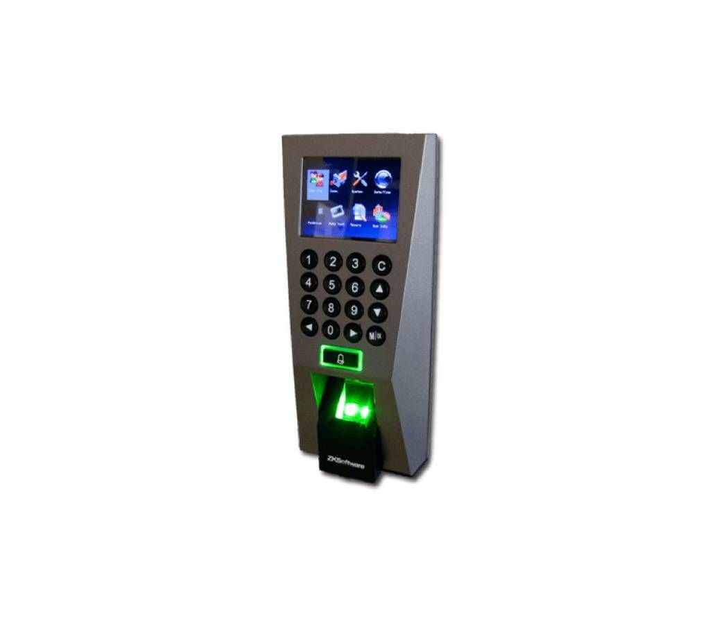 ZKTeco Fingerprint F18 Standalone Access Control and Time Attendance With Adapter