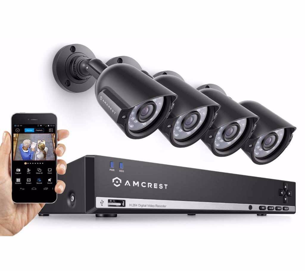 7 PCS - HD CCTV Camera package