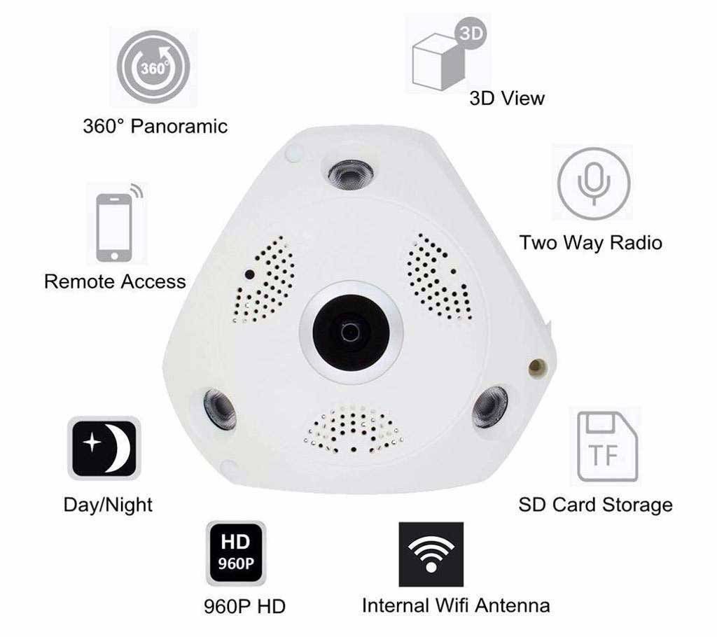 PANORAMIC 360 degree VR CCTV Camera