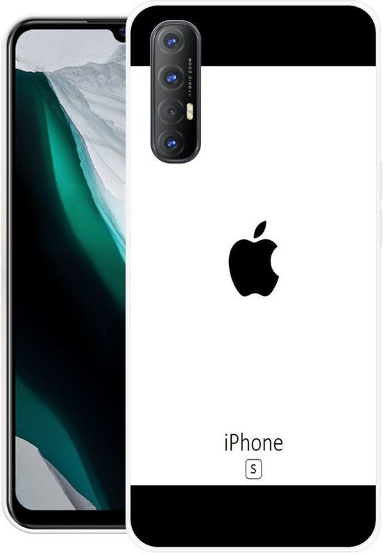 Krtagy Back Cover for Oppo Reno3 Pro  (Multicolor, Dual Protection, Silicon, Pack of: 1)