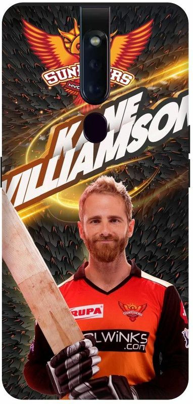 JUGGA Back Cover for OPPO F11 Pro, CPH1969, KANE, WILLIAMSON, SUNRISES, HYDERABAD  (Orange, Hard Case, Pack of: 1)