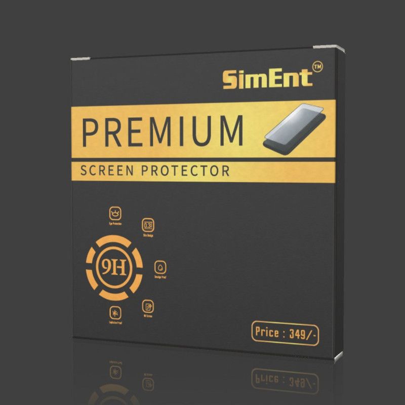 SimEnt Screen Guard for Fire Boltt 360 Pro (34mm), Transparent, Made of High Quality Fiber  (Pack of 2)