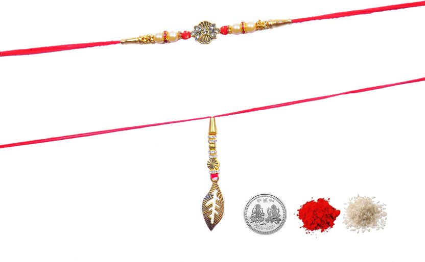 Chawal Roli Pack, Rakhi Set  (03)