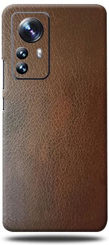 Mclaxa Mi 12 lite 5g, Brown Leather For redmi 12 lite Mobile Skin  (Brown Leather (Skin Sticker (Not Back Cover))