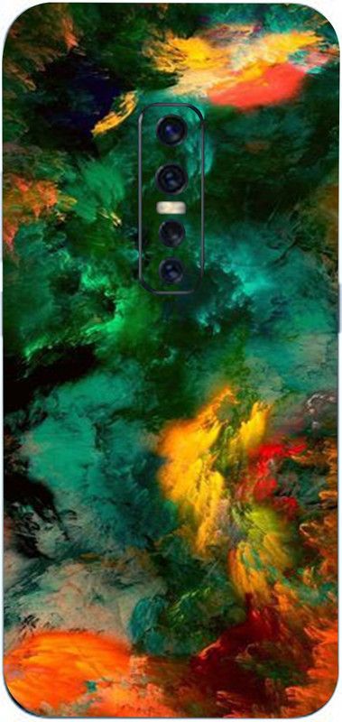 AsSkin Vivo V17 Pro, vivo v17 pro Mobile Skin  (Ultra Multicolor Clouds High Gloss Finish).)