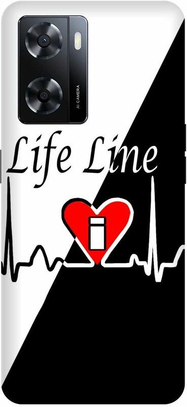Dimora Back Cover for OPPO A 57e, I NAME WITH LETTER ALPHABET  (Multicolor, Hard Case, Pack of: 1)