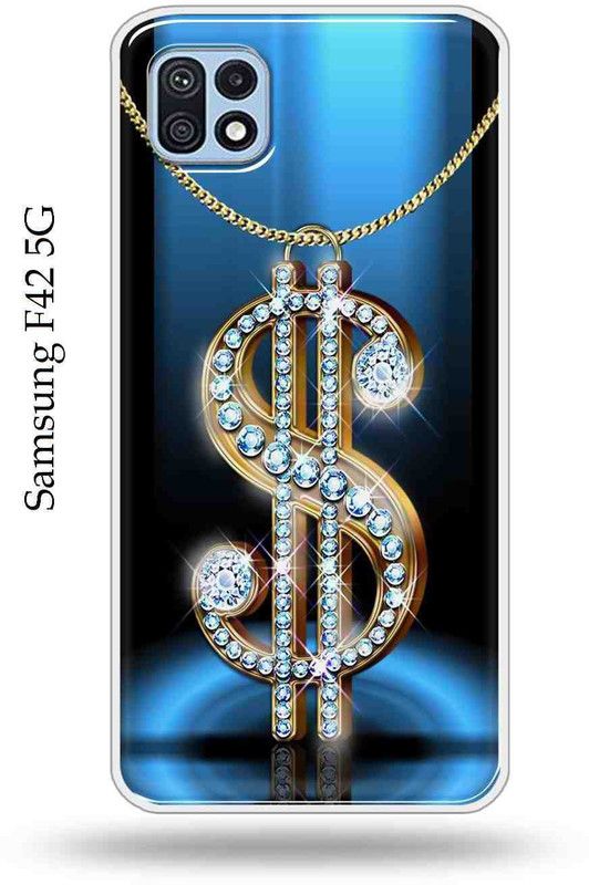 Printcase Back Cover for Samsung Galaxy F42 5G  (Multicolor, Silicon)