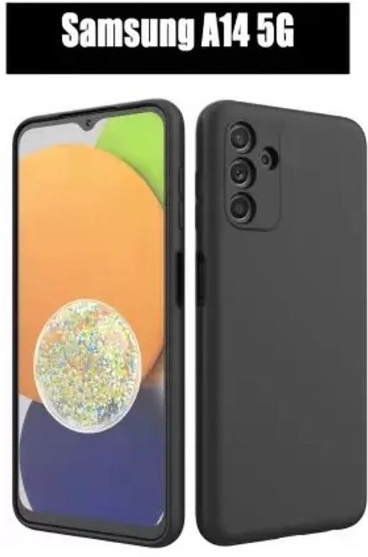 AB PRIME Back Cover for SAMSUNG Galaxy A14 5G, SAMSUNG Galaxy A14 5G  (Black, Grip Case, Silicon, Pack of: 1)