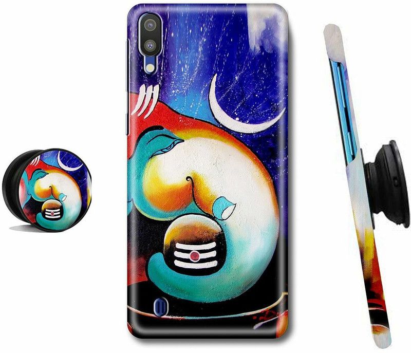 ZAPPY Back Cover for Samsung Galaxy M10  (Multicolor, Cases with Holder)