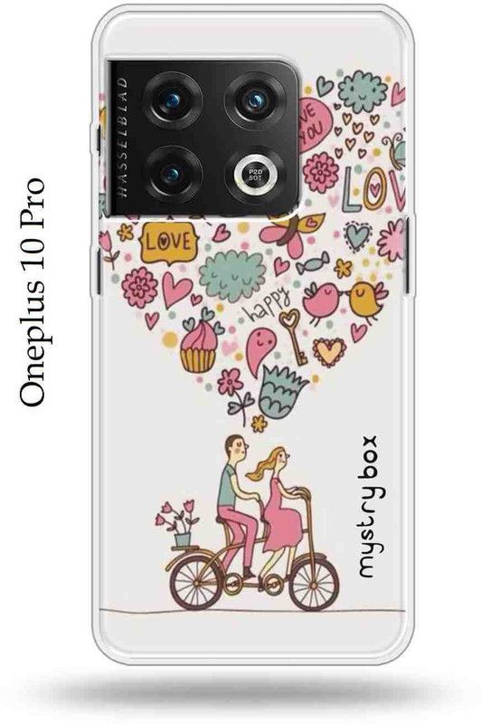 Mystry Box Back Cover for Oneplus 10 Pro  (Multicolor, Shock Proof, Silicon)