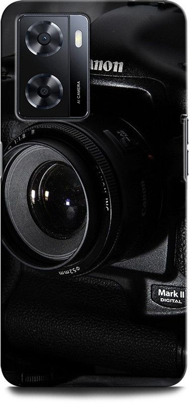 GRAFIQE Back Cover for OPPO A57e CAMERA, CANON CAMERA, PHOTOGRAPHY  (Multicolor, Shock Proof, Pack of: 1)