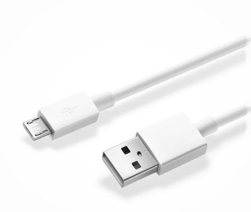 CHARMWOOD Micro USB Cable 1 m 10W FAST/QUICK CHARING MICRO USB CABLE  (Compatible with Mobile Phone with Micro USB Port, White, One Cable)