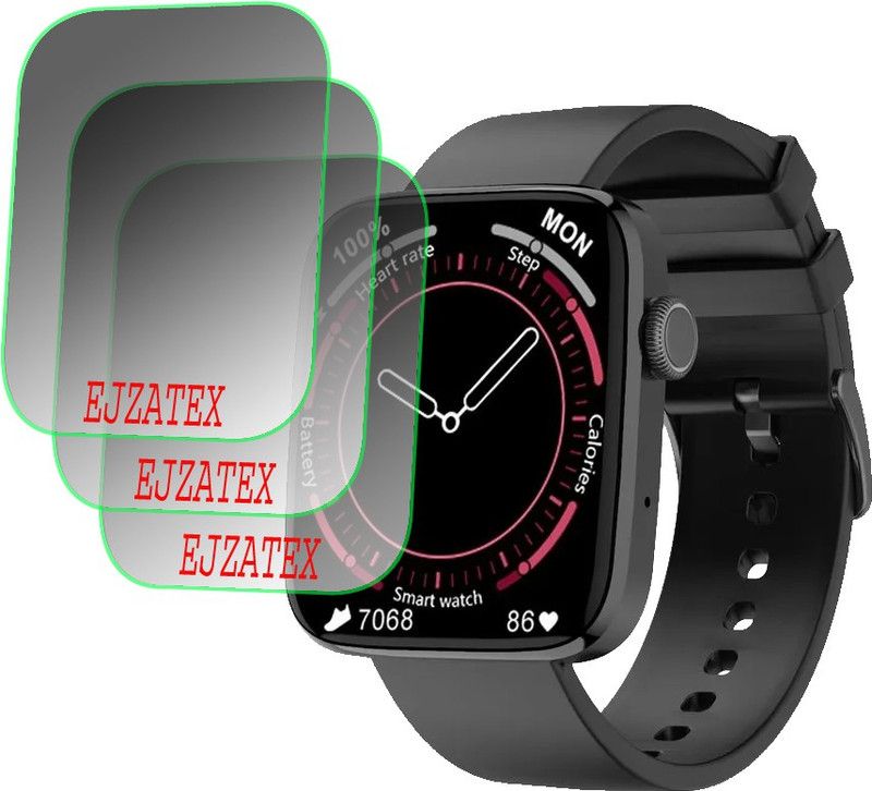 ejzatex Screen Guard for GAZZIFY CHOICE SMARTWATCH  (Pack of 3)