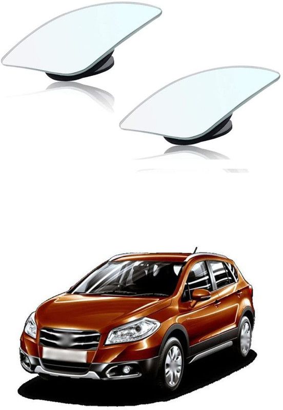 autoformonix Manual Blind Spot Mirror For Maruti Suzuki S-Cross  (Left, Right)