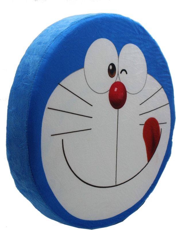 Trendy PU Foam Cartoon Design Pillow Decorative Cushion Pack of 1  (Multicolor)