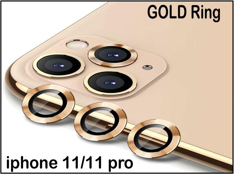TWUAOP Back Camera Lens Ring Guard Protector for APPLE IPHONE 12/12 PRO (GOLD COLOUR)  (Pack of: 1)
