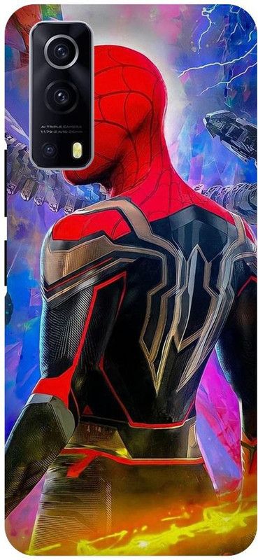 THE NARAYANA COLLECTIONS Back Cover for IQOO Z3- V2073A-NEW,SPIDER,MAN,NO,WAY,HOME  (Multicolor, Hard Case, Pack of: 1)