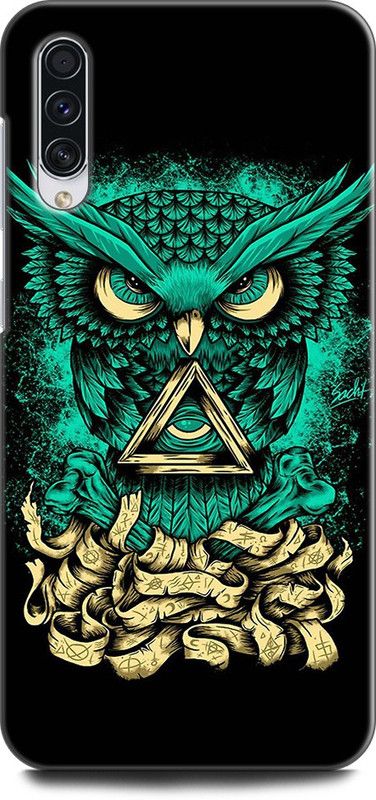 Afterglow Back Cover for SAMSUNG Galaxy A30s OWL, ILLUMINATI OWL, COOL, TRANDING, BIRD, FIRE, FANTACY  (Multicolor, Shock Proof, Pack of: 1)