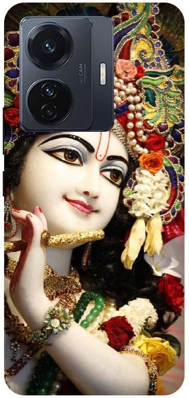 FRONK Back Cover for vivo T1 Pro 5G, V2151, RADHA, KISHAN, KRISHAN, JI, KANHAIYA  (Multicolor, Hard Case, Pack of: 1)